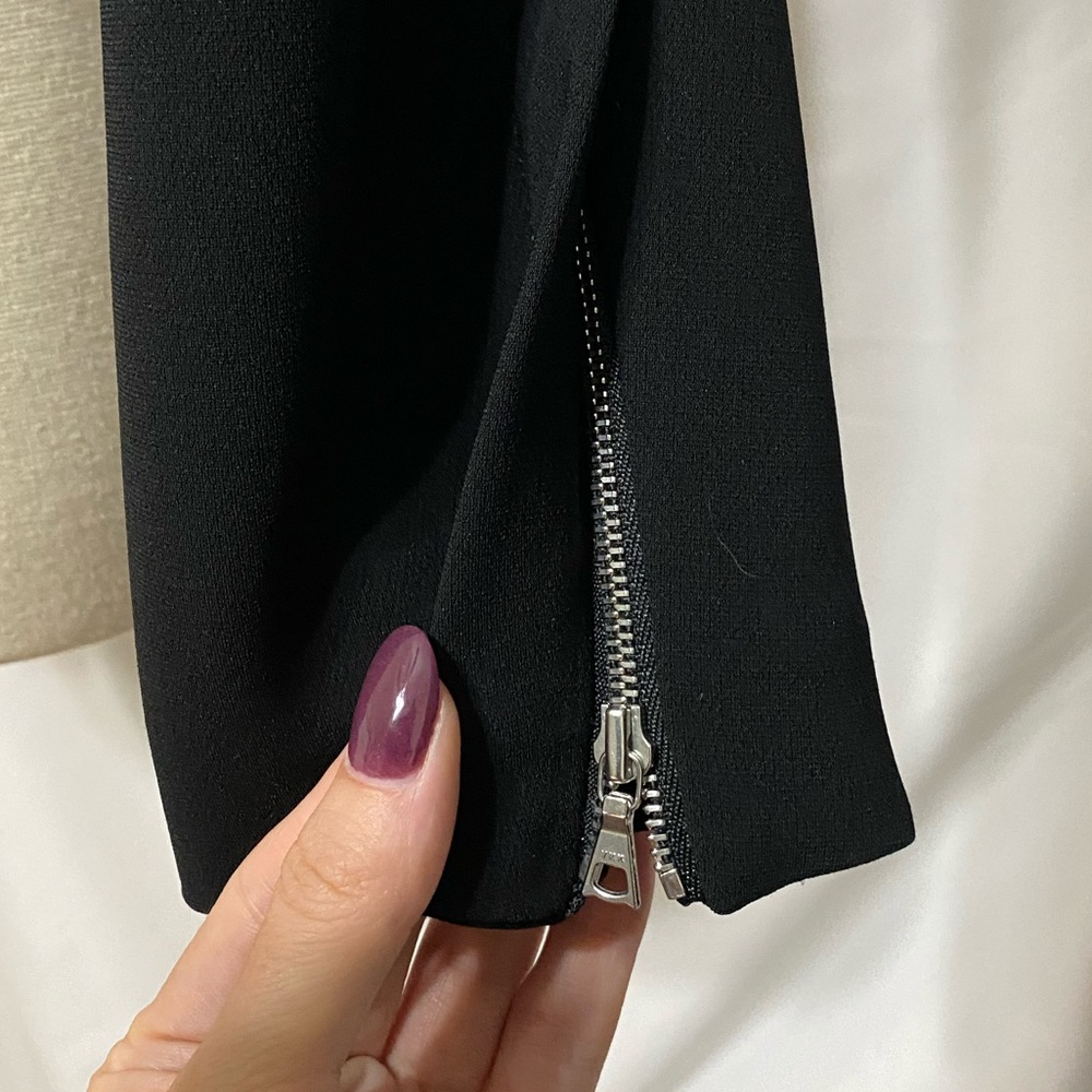 Theory Tarlan Admiral Crepe Zipper Blazer View 6